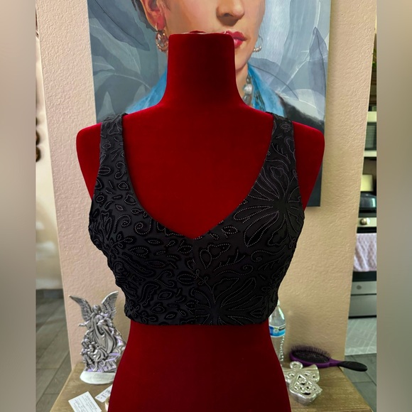Millau Velvet Crop Top NWT - Picture 1 of 8